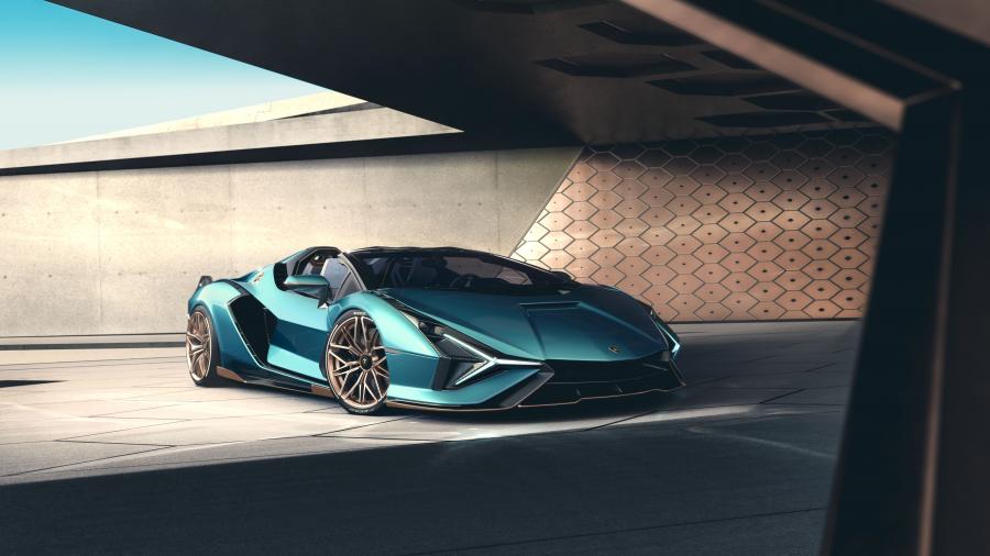  Lamborghini Sian Roadster 2020 года  (фото 2 из 29)